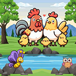 Nourish Starving Hen Family WowEscape