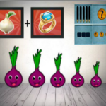 Onion Character Escape 8BGames