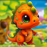 Peaceful Dinosaur Escape Games4King