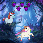 Peculiar Unicorn Jungle Escape BigEscapeGames