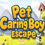 Pet Caring Boy Escape Games4King