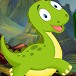 Playful Dinosaur Escape Games4King