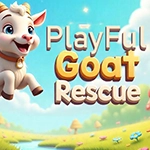 Playful Goat Rescue Games4King