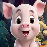 Playful Pig Rescue Games4King