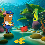Police Caught Snail Thieves BigEscapeGames