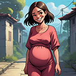 Pregnant Girl Rescue Games4King