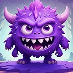Purple Monster Escape Games4King