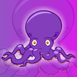 Purple Octopus Rescue From Cage Games2Jolly