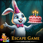 Rabbit Birthday Rescue Games4King