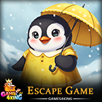 Raindrop Penguin Rescue Games4King