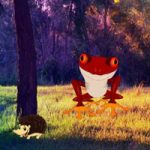 Red Frog Forest Escape Games2Rule