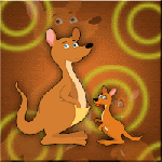 Red Kangaroo Baby Rescue From Cage Games2Jolly