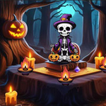 Release Stucked Halloween Cat WowEscape