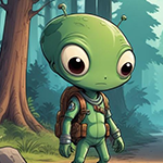 Rescue Lost Alien Student Games4King