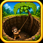 Rescue The Cave Man From The Pit Games2Jolly