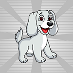 Rescue The White Puppy From Cage Games2Jolly
