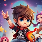 Rockstar Kid Rescue Games4King