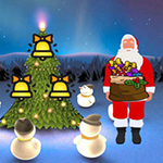 Santa Entered Christmas Street BigEscapeGames