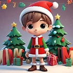 Santa Little Helper Rescue Games4King