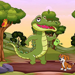Save Dangerous Situation Frog WowEscape
