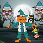 Save Kid From Scary Pumpkin WowEscape