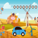 Save The Windmill Cow And Calf Games2Mad
