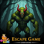 Scared Moss Beast Rescue Games4King