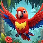 Scarlet Parrot Escape Games4King