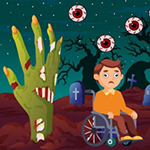 Scary Land Disabled Boy Escape Games2Rule