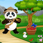 Scientist Panda Reach Cave House WowEscape