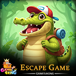 Seabound Crocodile Escape Games4King