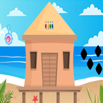 Seaside Hut Escape Games2Mad