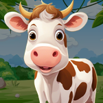 Serene Cow Rescue Games4King