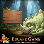 Sleeping Dinosaur Escape Games4King