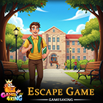 Smart College Boy Rescue Games4King
