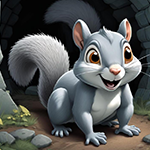 Smart Little Squirrel Escape Games4King
