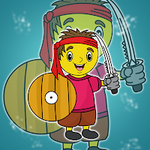 Smiley Warrior Boy Escape Games2Jolly