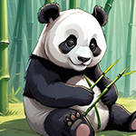 Smiling Baby Panda Rescue Games4King