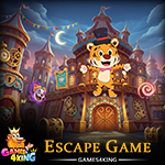 Smiling Circus Tiger Escape Games4King