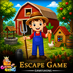 Smiling Farmer Escape Games4King