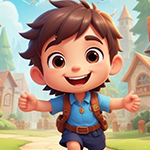 Smiling School Kid Rescue Games4King