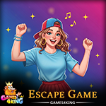 Smiling Young Lady Escape Games4King