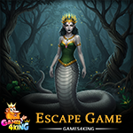 Snake Princess Rescue Games4King