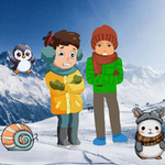 Snowland Stuck Friends Escape Games2Rule