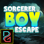 Sorcerer Boy Escape Games4King