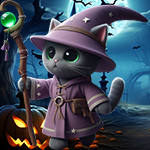 Sparking Warlock Cat Escape Games4King