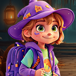 Spooky Halloween Girl Escape Games4King