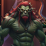 Spooky Monster Den Escape Games4King