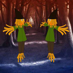Spooky Pumpkin Girl Land Escape Games2Rule