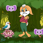 Squirrel Find Nuts Treasure BigEscapeGames